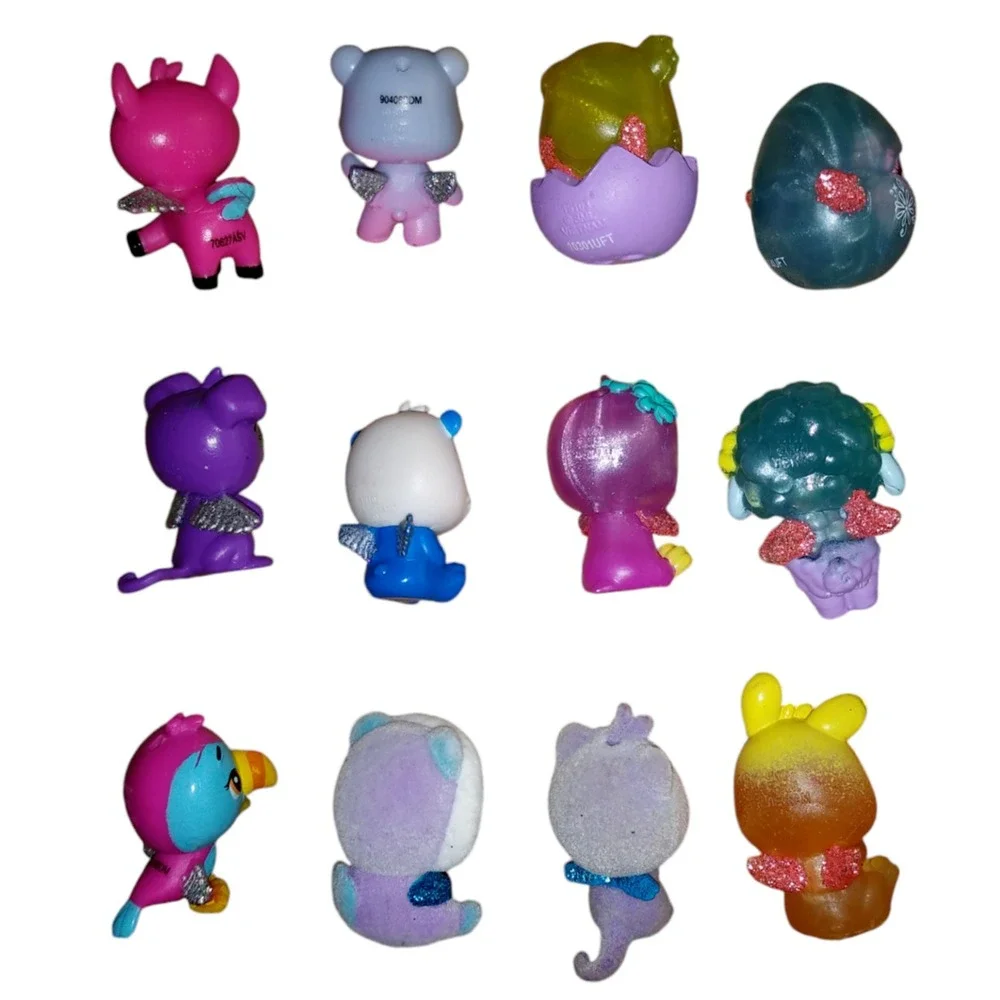 Hatchimals COLLEGGTIBLES 12 Figure Lot, with Case, Clean - Lot 2